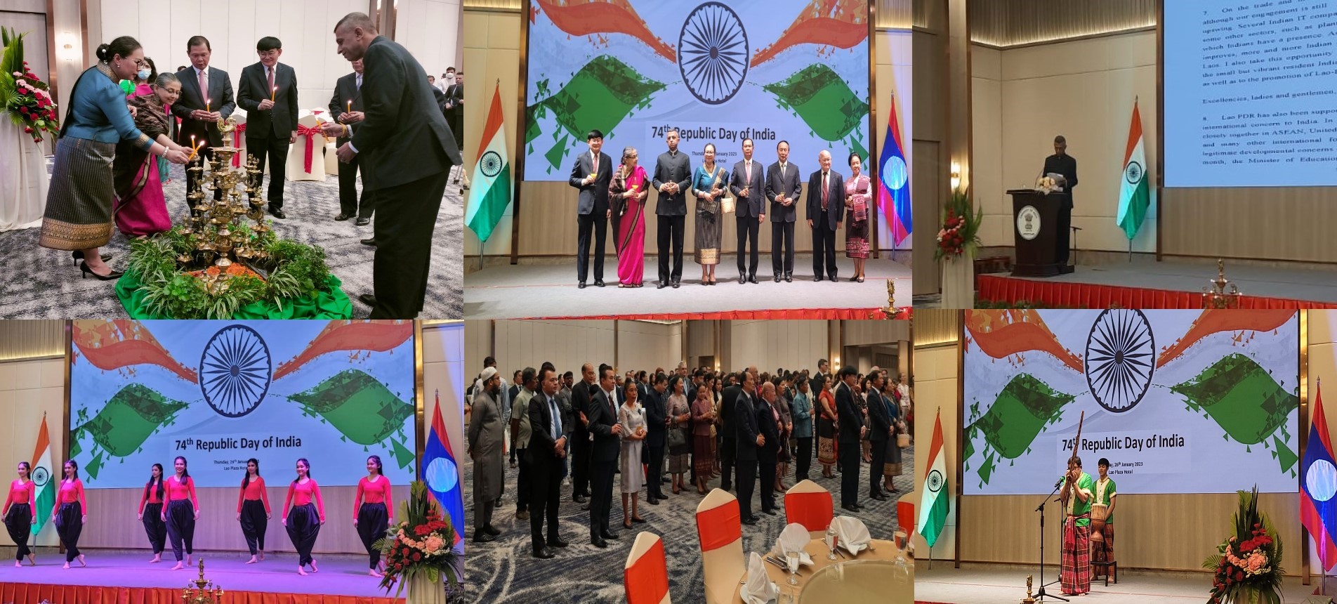 Reception hosted by Ambassador on the occasion of 74th Republic Day of India
